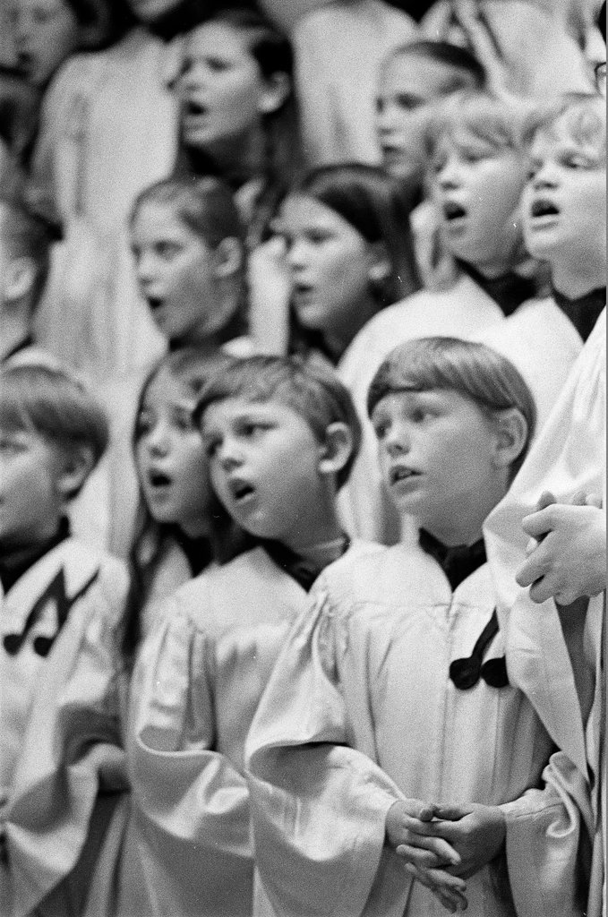 Children's chorus singing at Chicago Lawn United Methodist - Chicago Sun-Times