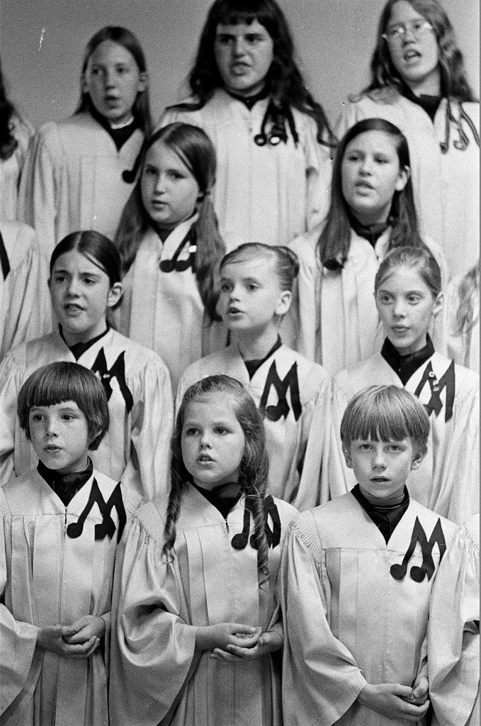 Children's chorus singing at Chicago Lawn United Methodist - Chicago Sun-Times