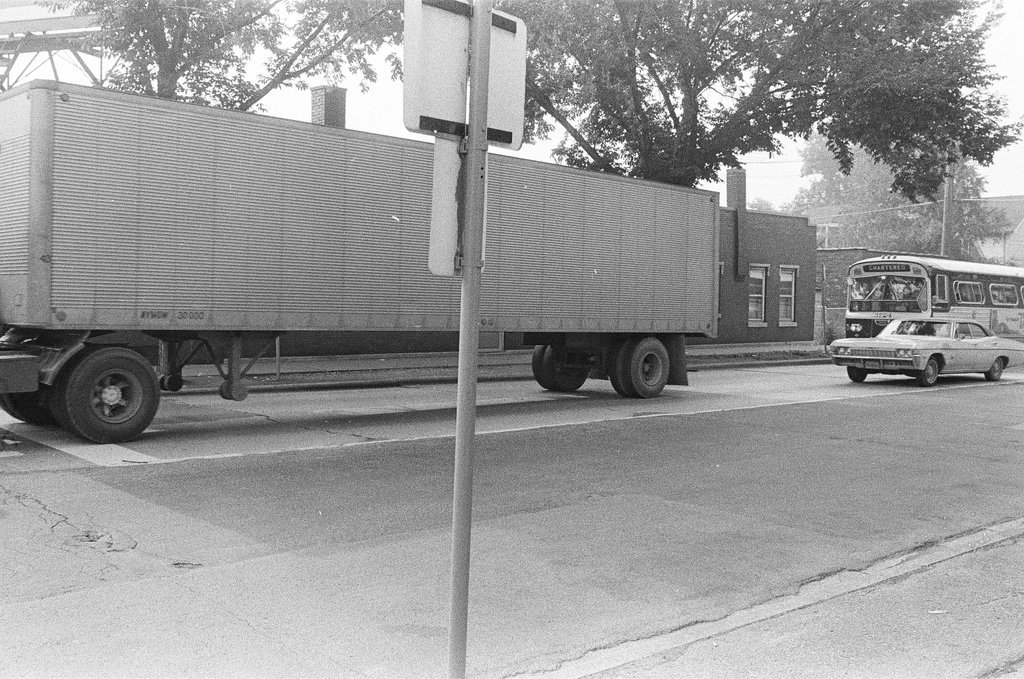 Neighborhood park and businesses up and down North Austin Avenue - Chicago Sun-Times
