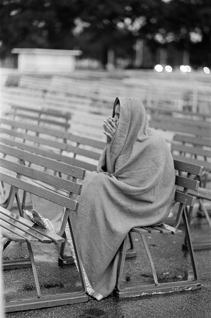 Rainy concert at Grant Park band shell - Chicago Sun-Times