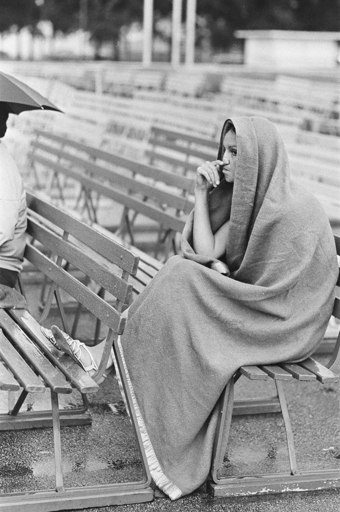 Rainy concert at Grant Park band shell - Chicago Sun-Times