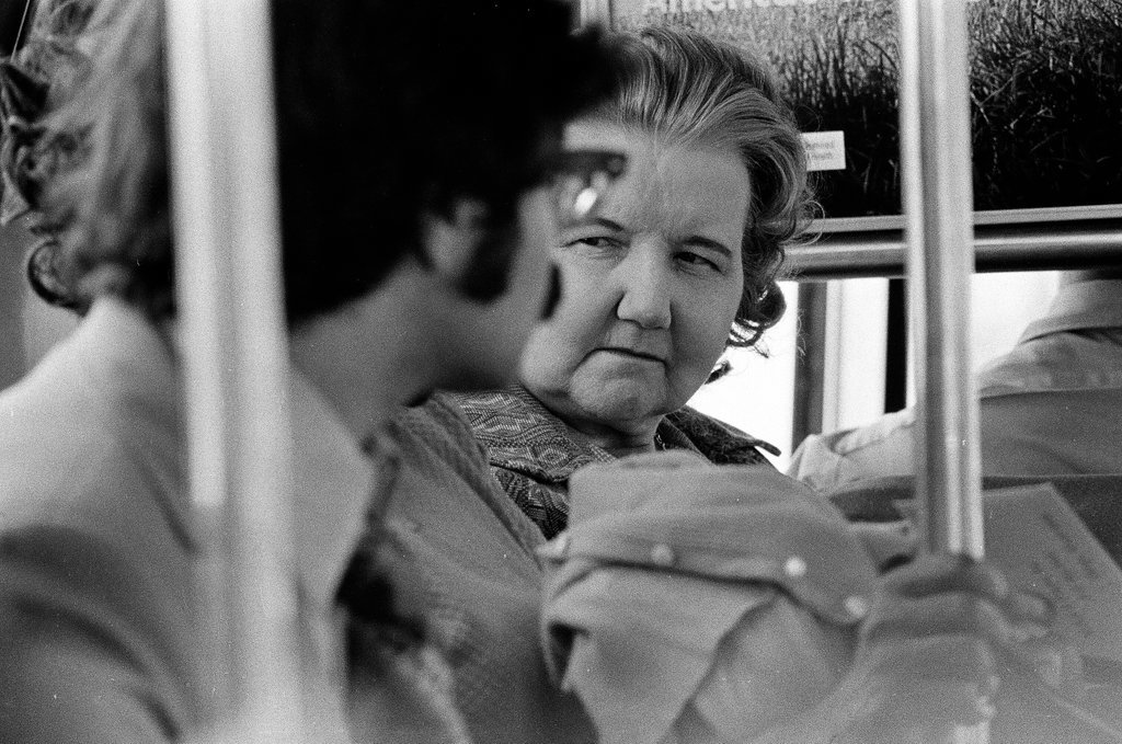 Bus driver and passengers - Chicago Sun-Times