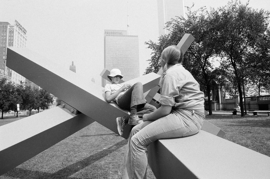 Sculpture in Grant Park - Chicago Sun-Times