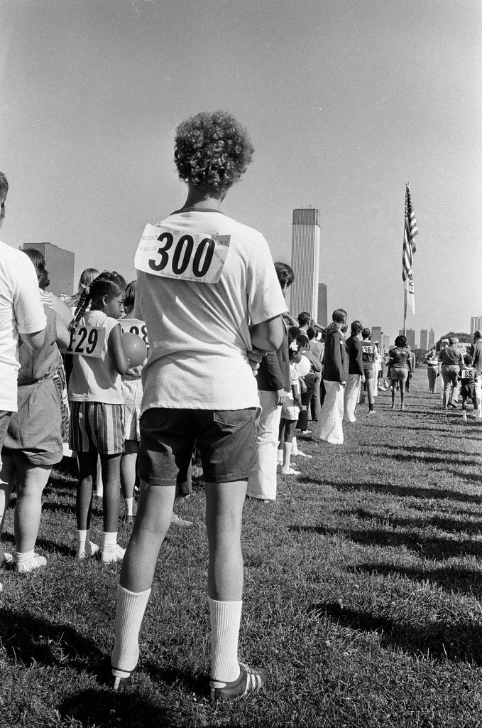 Illinois State Special Olympics competitors in Grant Park - Pete Peters for Chicago Sun-Times