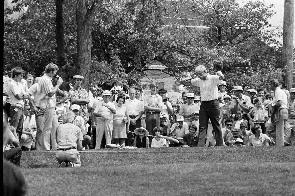 Jack Nicklaus in charity golf tournament - Charles Krejcsi for Chicago Sun-Times