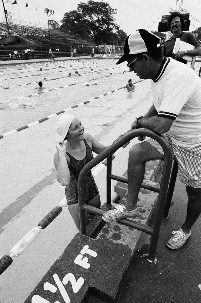 Olympic hopefuls practice for swim trials - Gene Pesek for Chicago Sun-Times