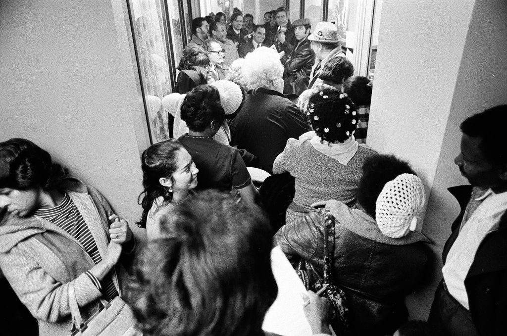 Members of Organization for a Better Austin protest at John Waner's office - M. Leon Lopez for Chicago Sun-Times