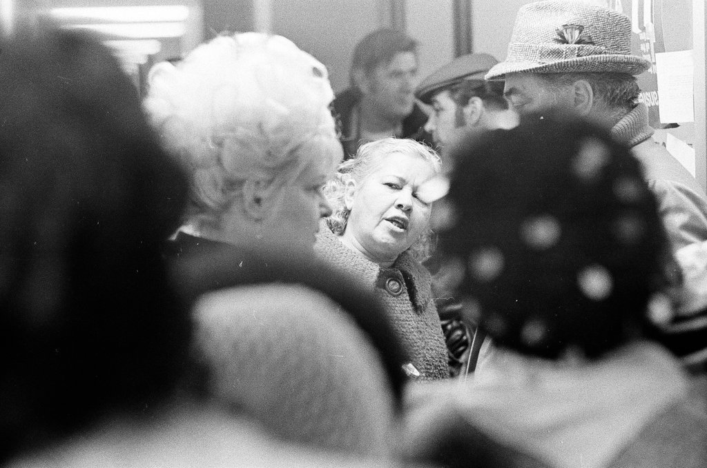 Members of Organization for a Better Austin protest at John Waner's office - M. Leon Lopez for Chicago Sun-Times