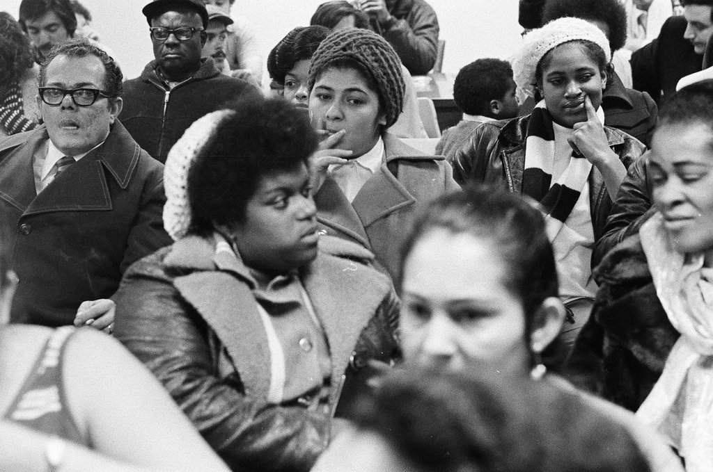 Members of Organization for a Better Austin protest at John Waner's office - M. Leon Lopez for Chicago Sun-Times