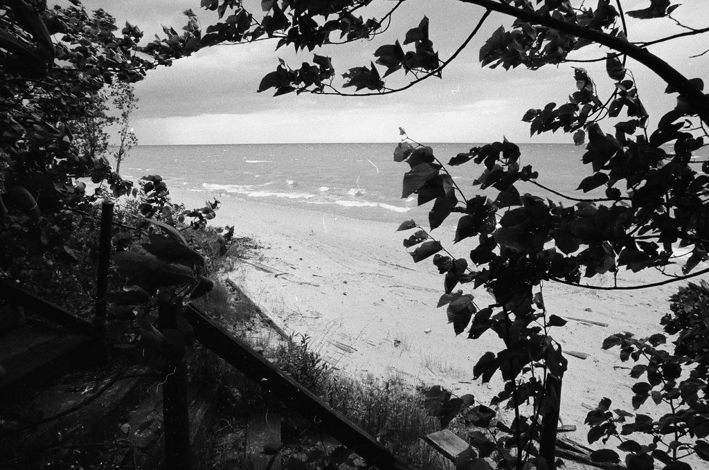 Indiana lake shore - Gene Pesek for Chicago Sun-Times
