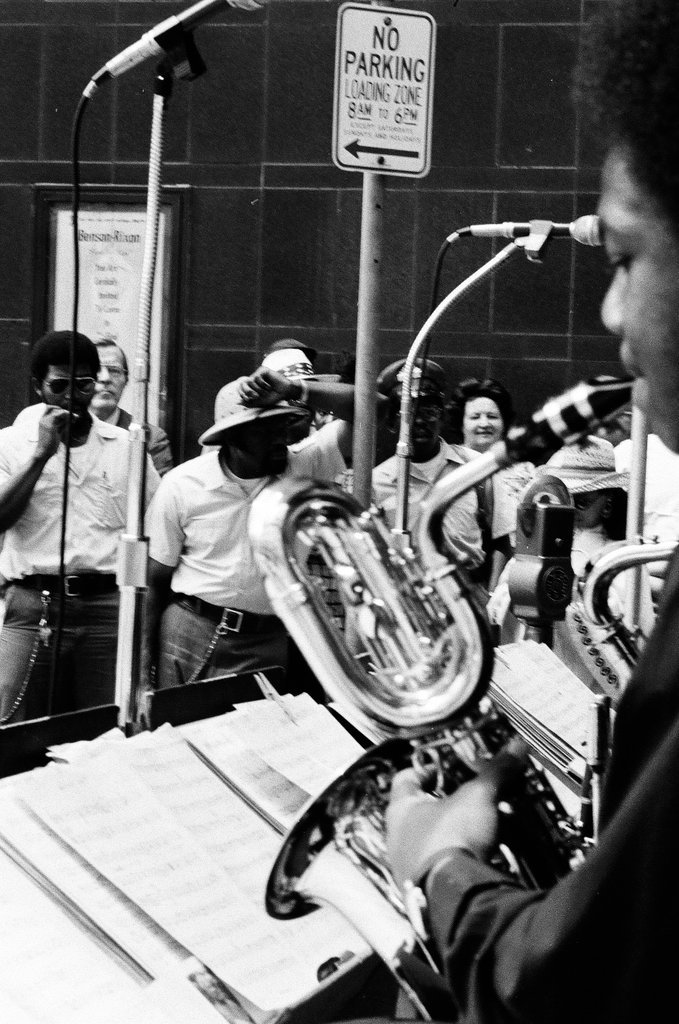 Jazz concert in the Loop - Larry Graff for Chicago Sun-Times