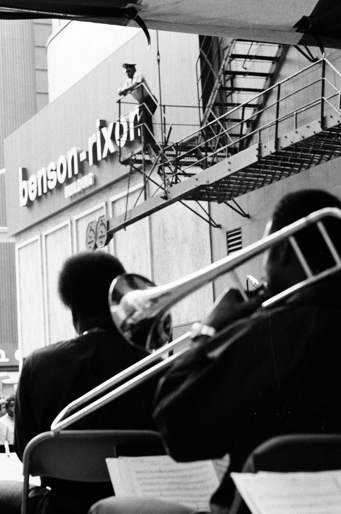Jazz concert in the Loop - Larry Graff for Chicago Sun-Times