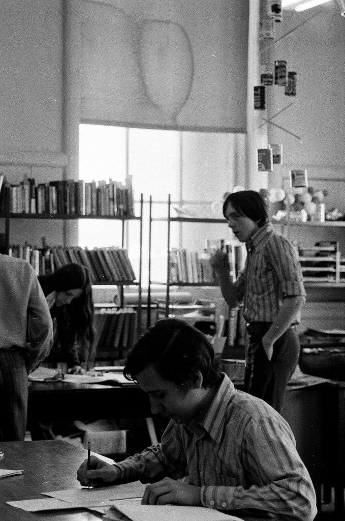 Students and faculty at St. Ignatius College Prep - Carmen Reporto for Chicago Sun-Times