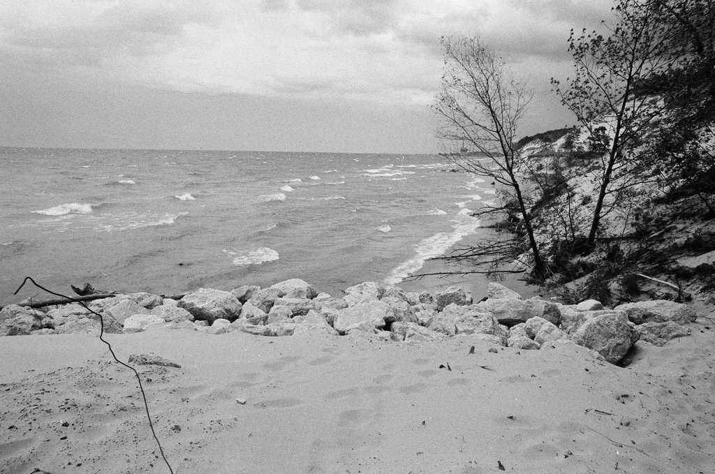 Indiana lake shore - Gene Pesek for Chicago Sun-Times