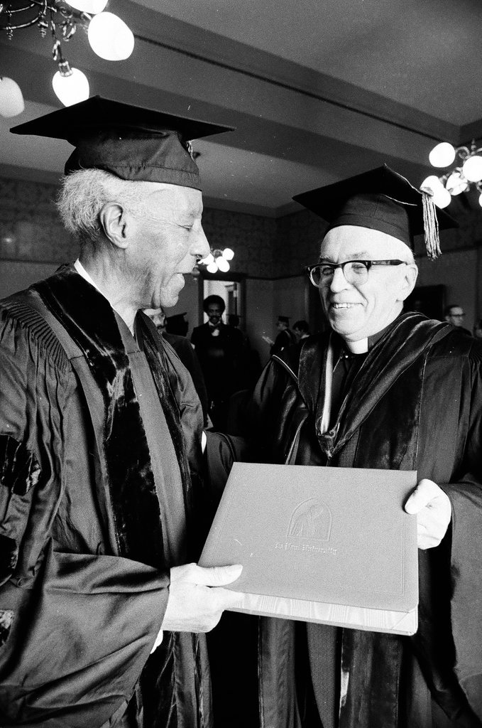 A. Philip Randolph receives honorary doctorate - Bob Fila for Chicago Sun-Times