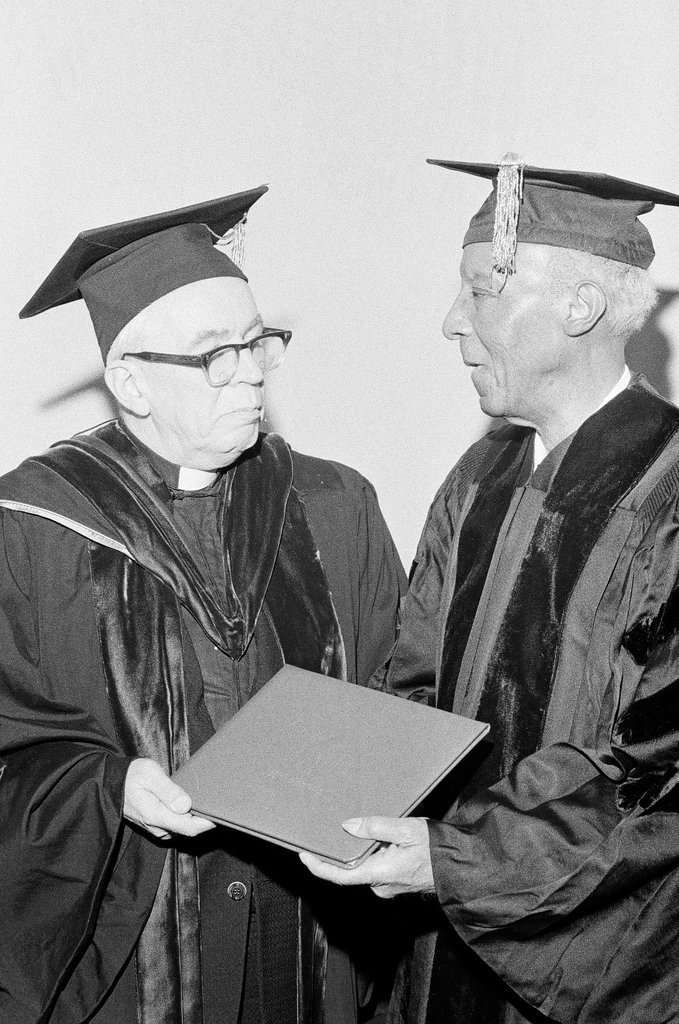 A. Philip Randolph receives honorary doctorate - Bob Fila for Chicago Sun-Times