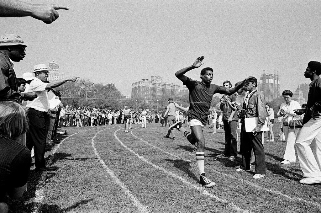 Flag raising and athletic events at Special Olympics - Chicago Sun-Times