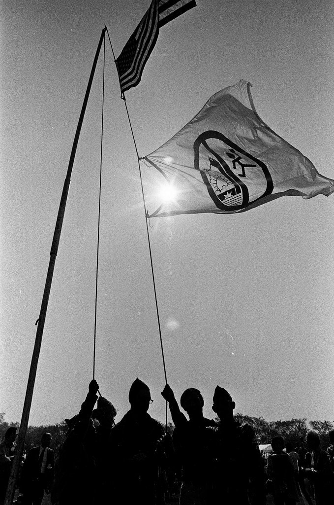 Flag raising and athletic events at Special Olympics - Chicago Sun-Times