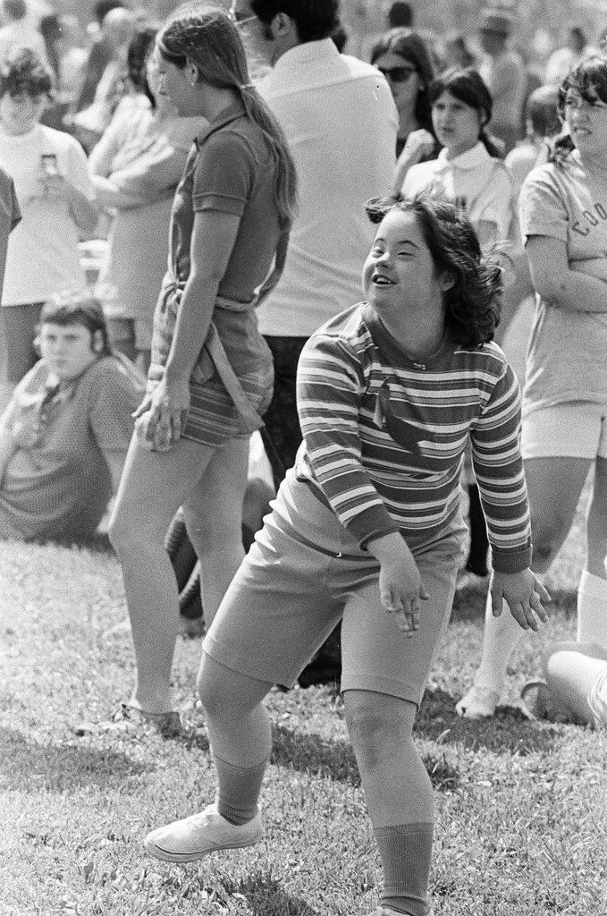 Flag raising and athletic events at Special Olympics - Chicago Sun-Times
