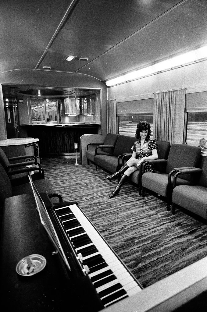 First passengers on new Amtrak train - Pete Peters for Chicago Sun-Times