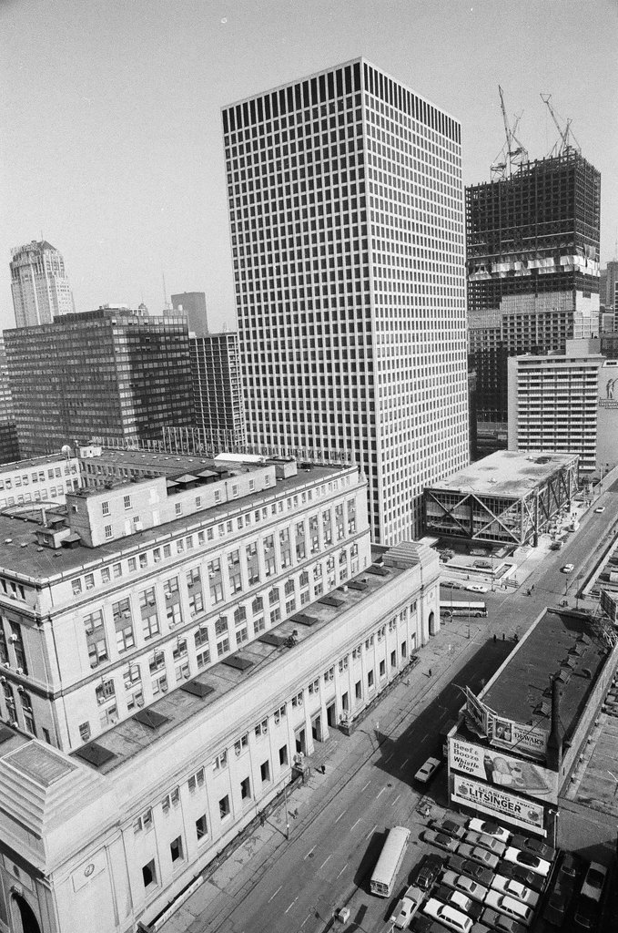 Bird's eye view of Union Station - Gene Pesek for Chicago Sun-Times