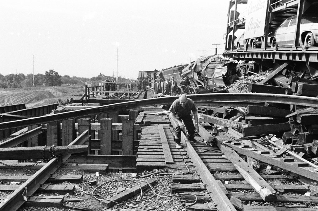 Illinois Central rail car - Chicago Sun-Times