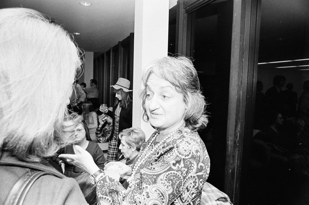Betty Friedan at NOW fundraising reception - Chicago Sun-Times