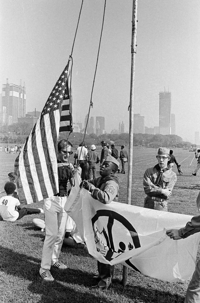 Flag raising and athletic events at Special Olympics - Chicago Sun-Times
