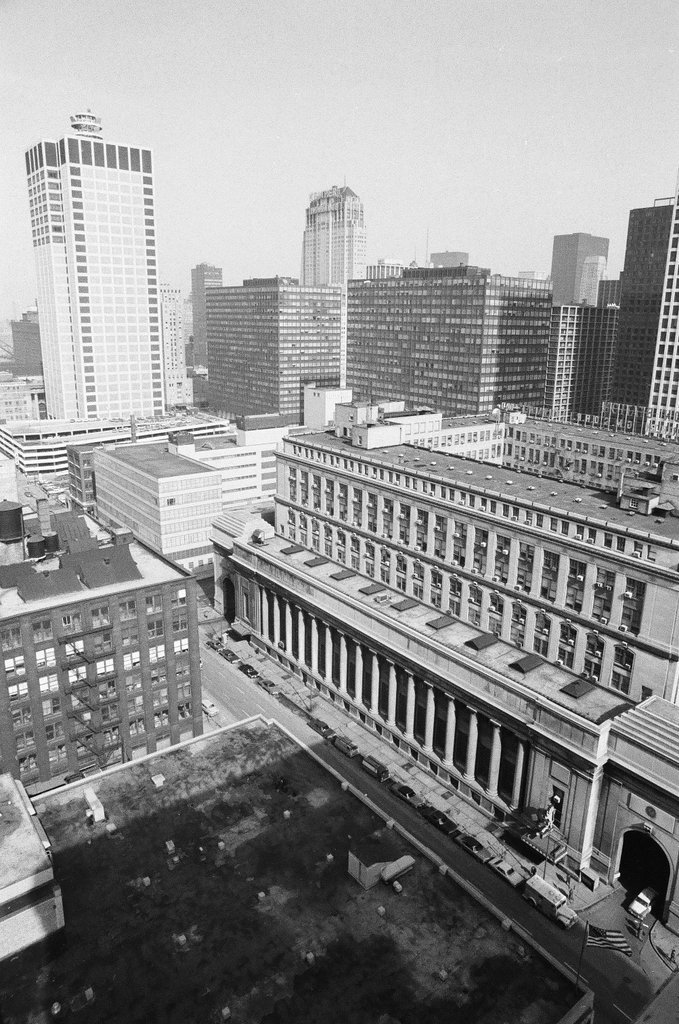 Bird's eye view of Union Station - Gene Pesek for Chicago Sun-Times