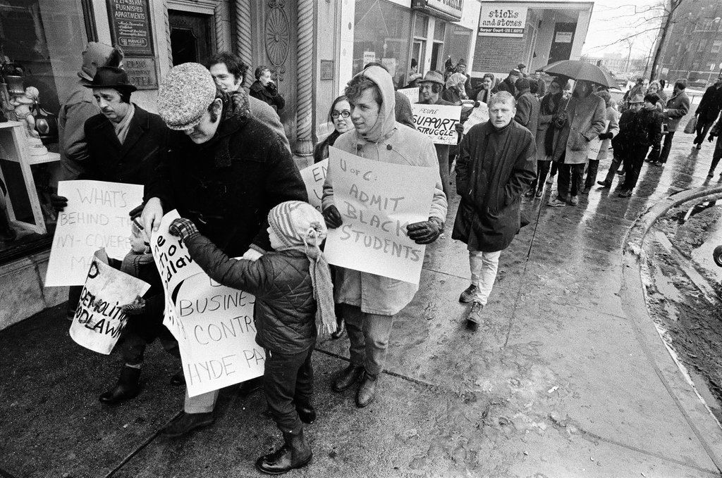 University of Chicago protest regarding firing of professor Marlene Dixon - Chicago Sun-Times