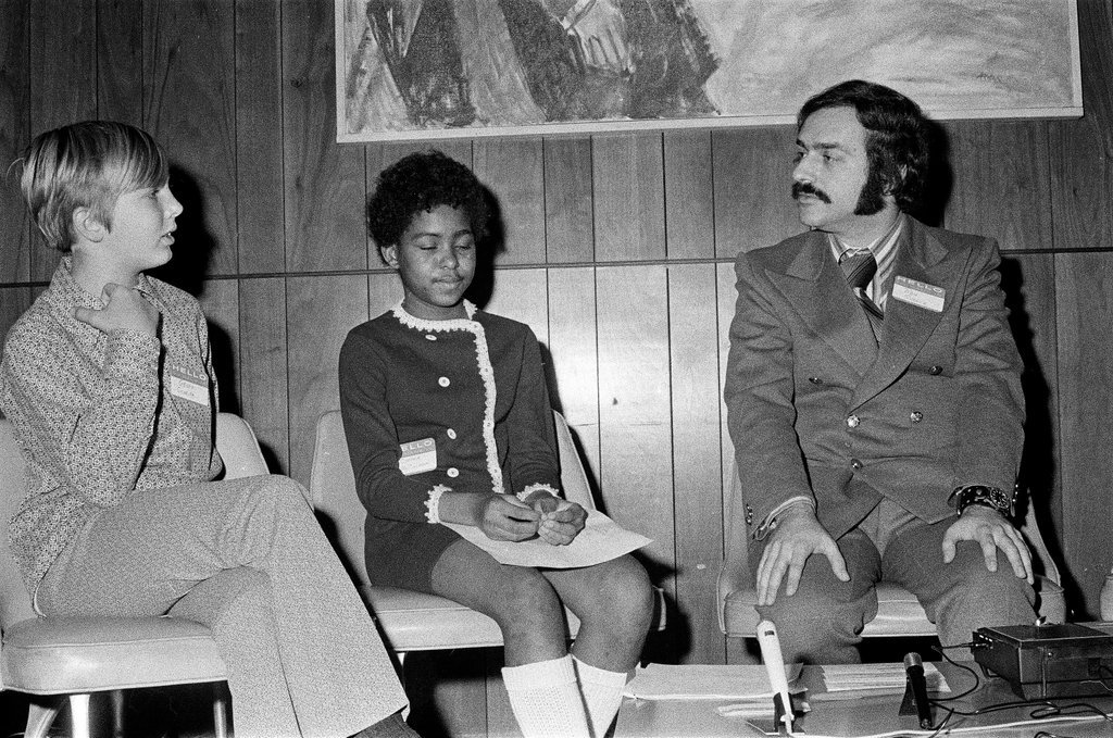 Elementary students at Wright College - Chicago Sun-Times