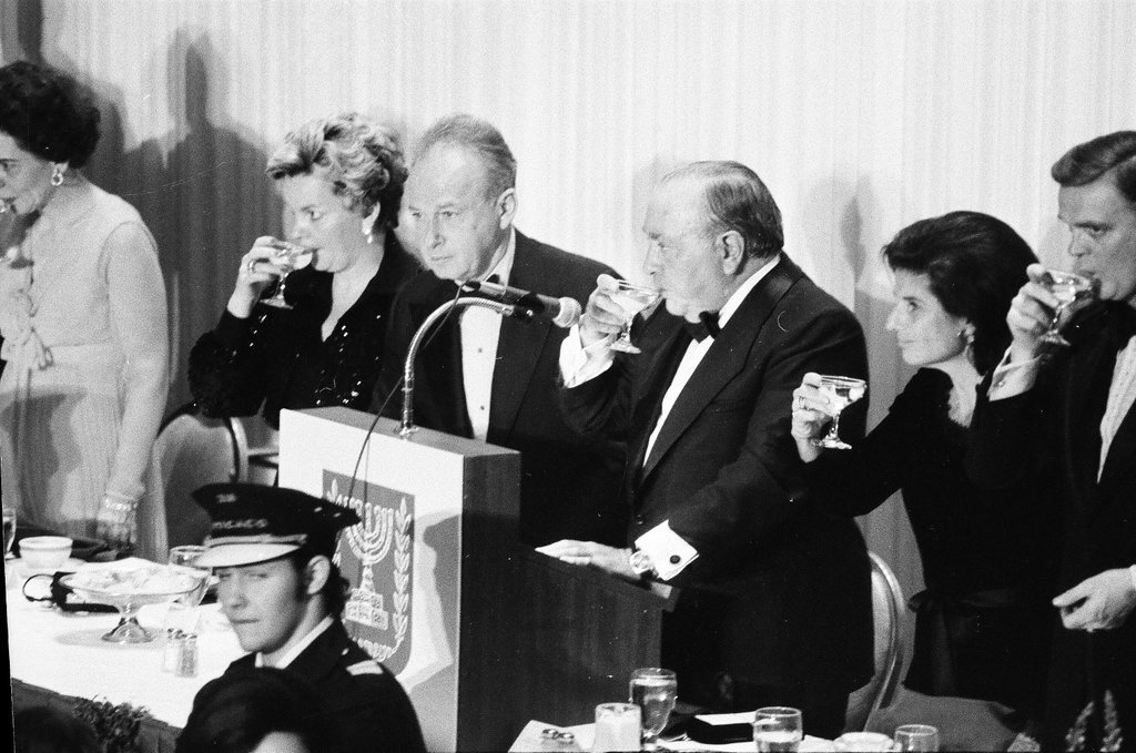 Yitzhak Rabin in Chicago - Edmund Jarecki for Chicago Sun-Times