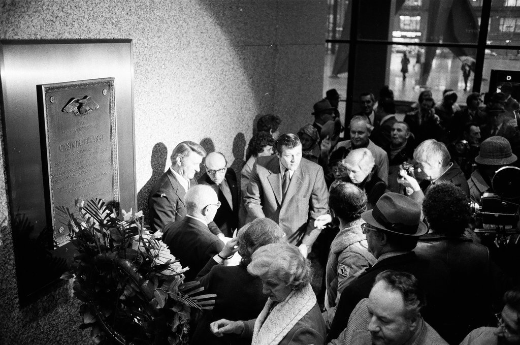 Casimir Pulaski birthday celebration - Perry C. Riddle for Chicago Sun-Times