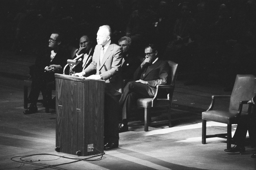 Yitzhak Rabin in Chicago - Edmund Jarecki for Chicago Sun-Times