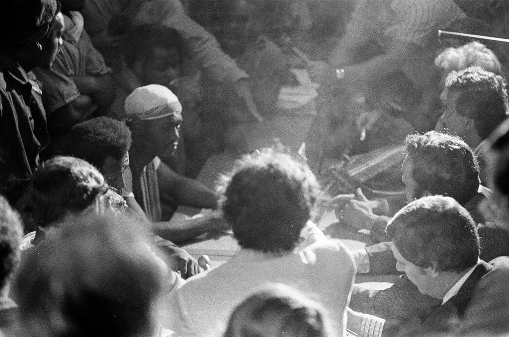 Stateville Prison inmates talk to press during revolt - Chicago Sun-Times