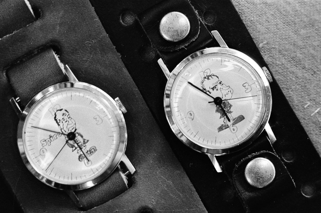 Nixon and Agnew watches - Jack Dykinga for Chicago Sun-Times