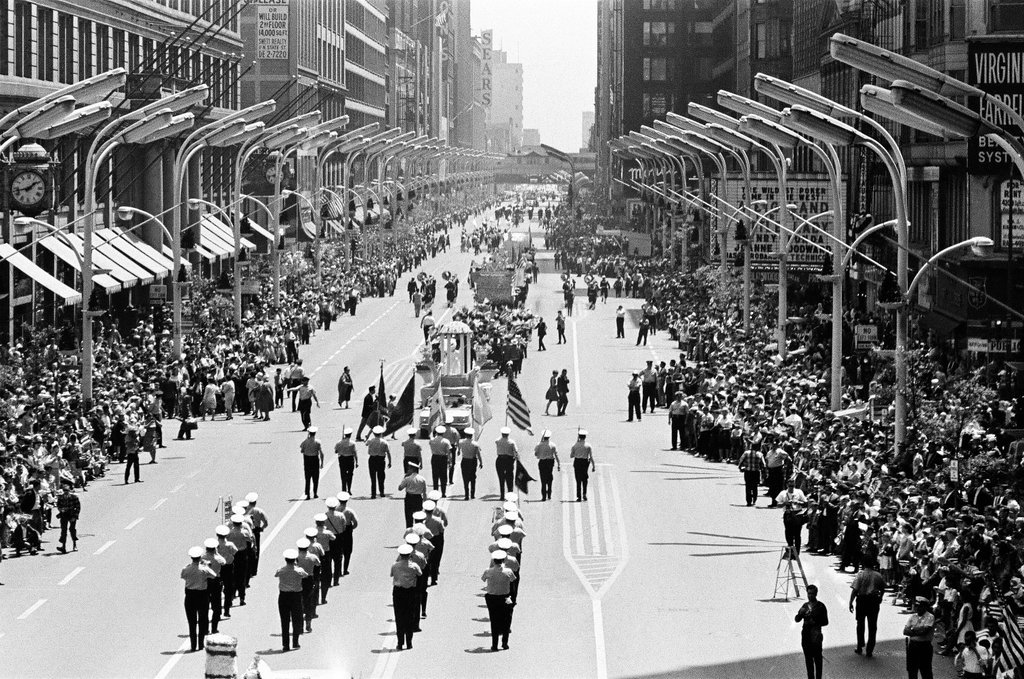 First Puerto Rican Day parade - Gene Pesek for Chicago Sun-Times
