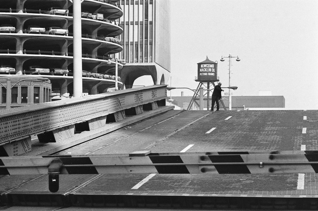 State Street bridge construction - Hartland Klotz for Chicago Sun-Times