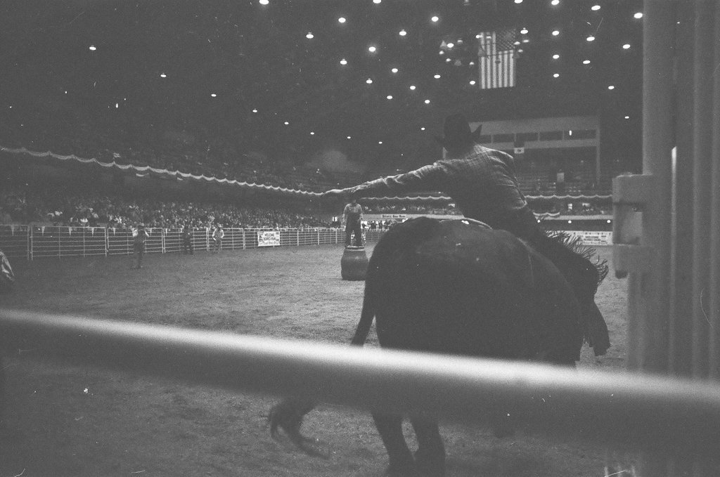 World Championship Rodeo - Jim Mescall for Chicago Sun-Times