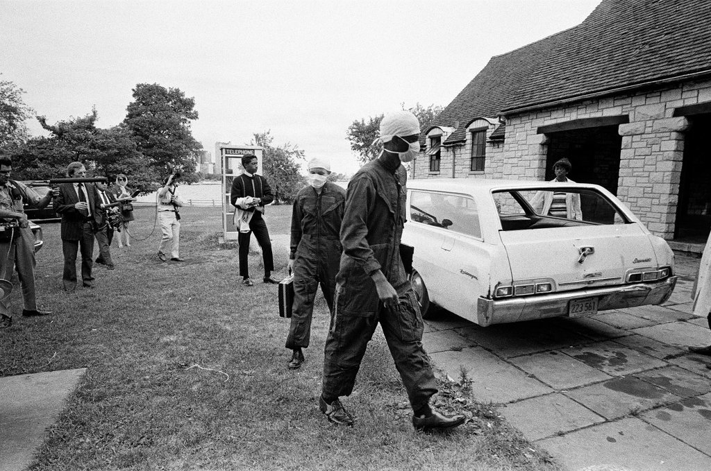Students in Simulated Apollo Mission - Peters (Clarence or Pete) for Chicago Sun-Times