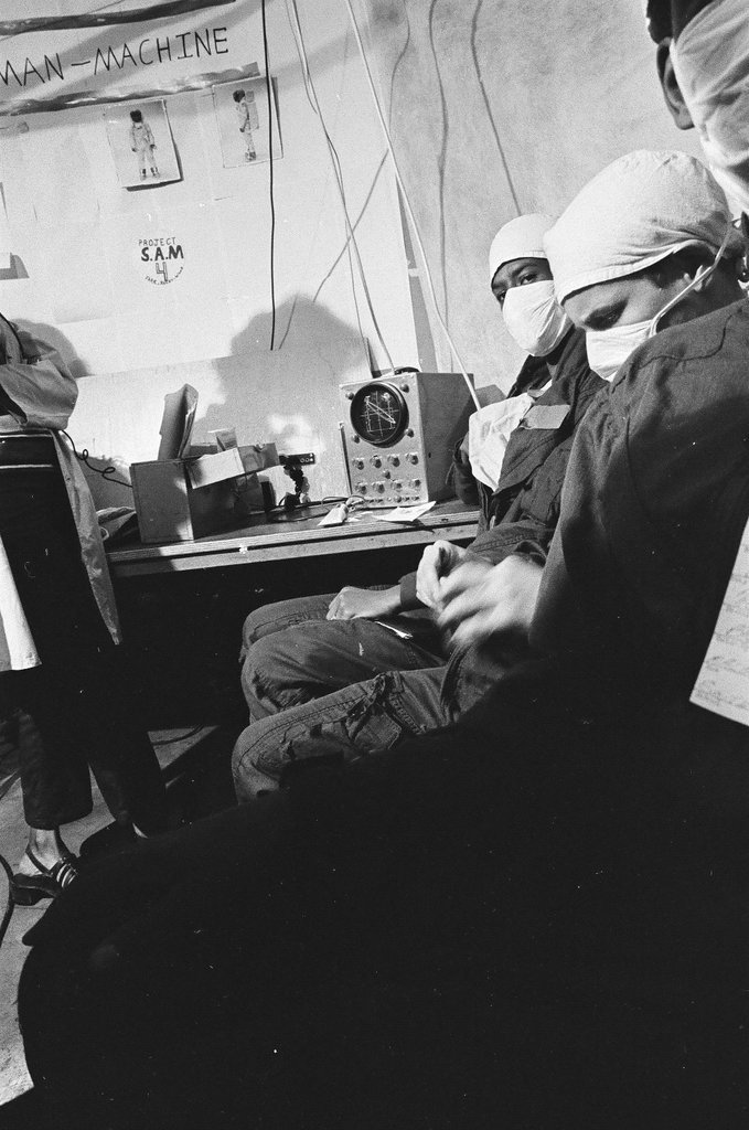 Students in Simulated Apollo Mission - Peters (Clarence or Pete) for Chicago Sun-Times