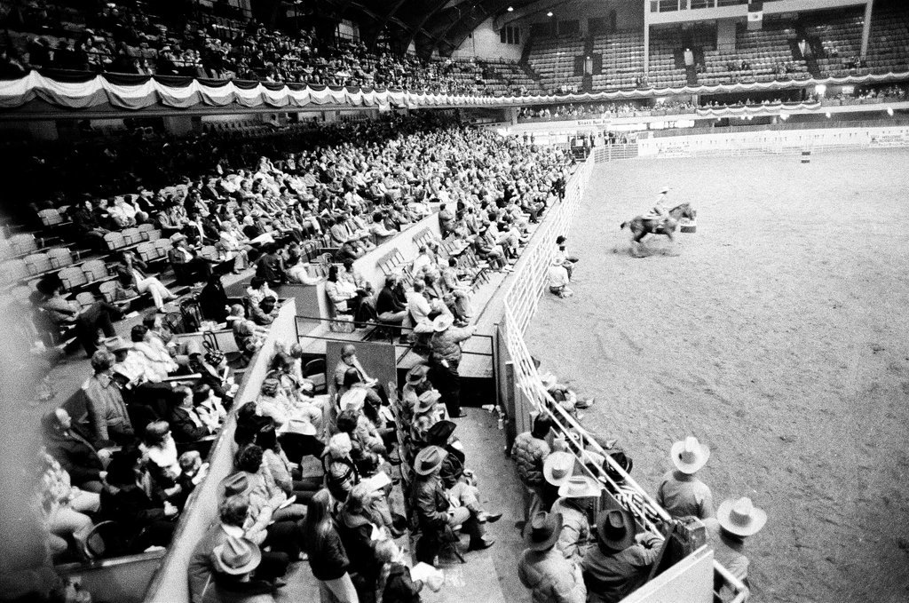 World Championship Rodeo - Jim Mescall for Chicago Sun-Times