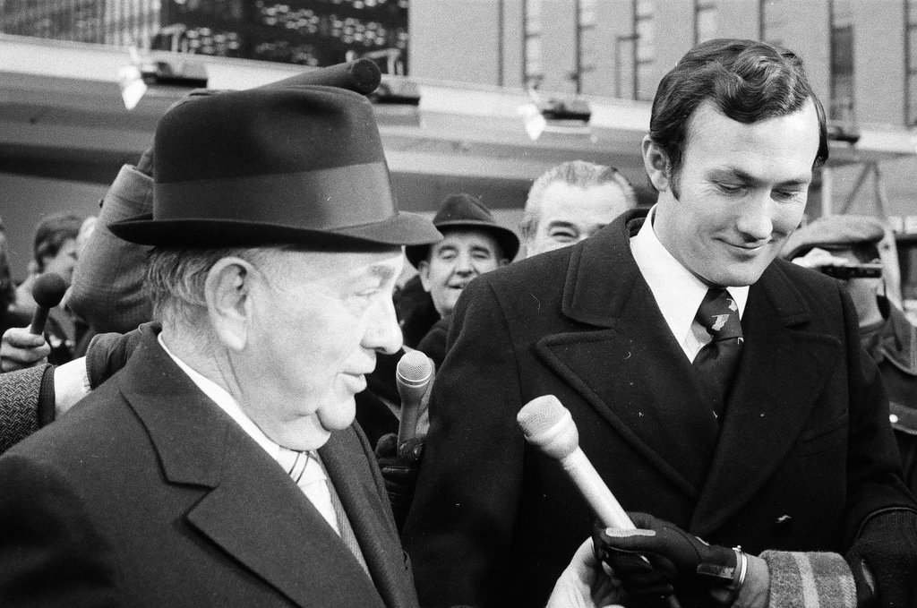 Mayor Daley opens Wacker Drive extension - M. Leon Lopez for Chicago Sun-Times