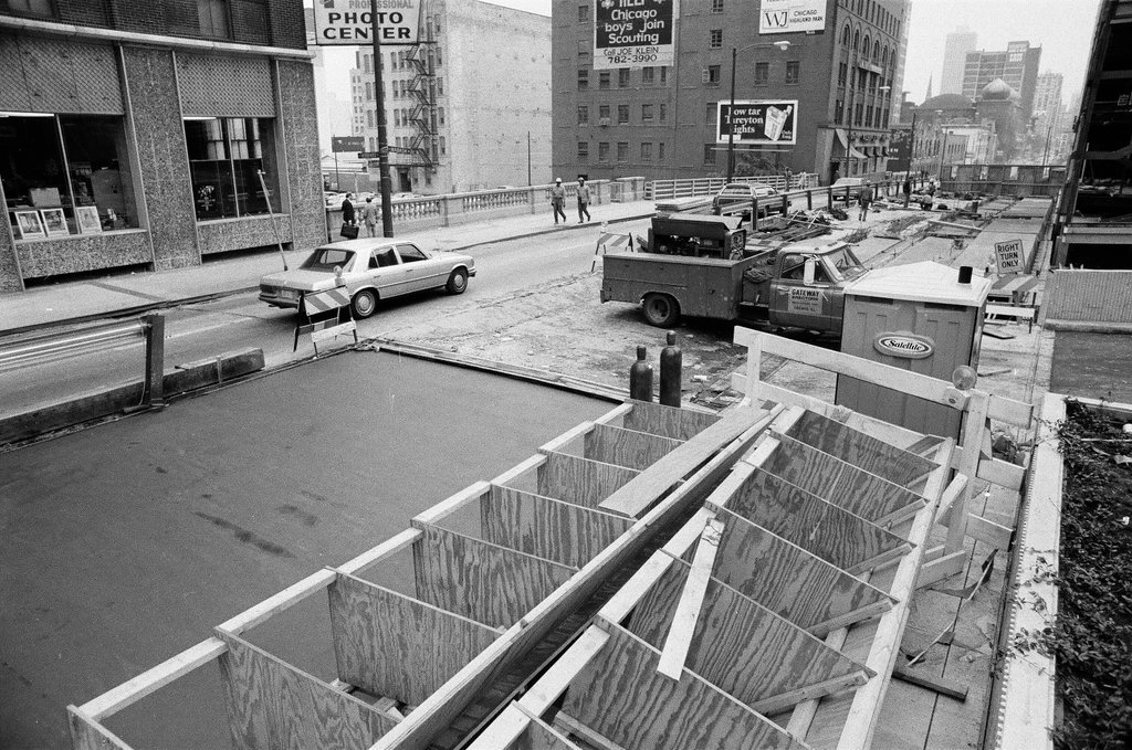 Wabash Avenue construction - James DePree for Chicago Sun-Times