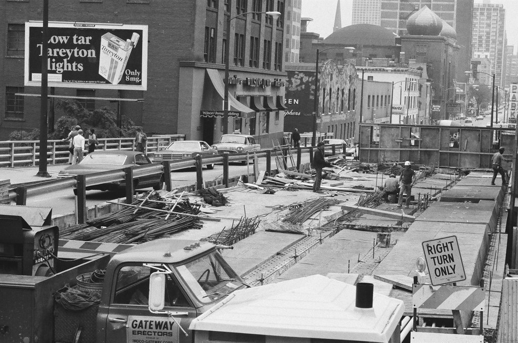 Wabash Avenue construction - James DePree for Chicago Sun-Times