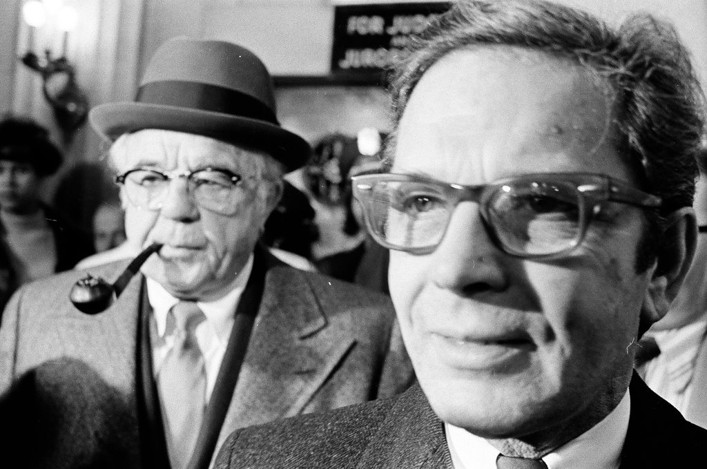 Barnabas F. Sears after defeat in Hanrahan-Black Panther case - M. Leon Lopez for Chicago Sun-Times