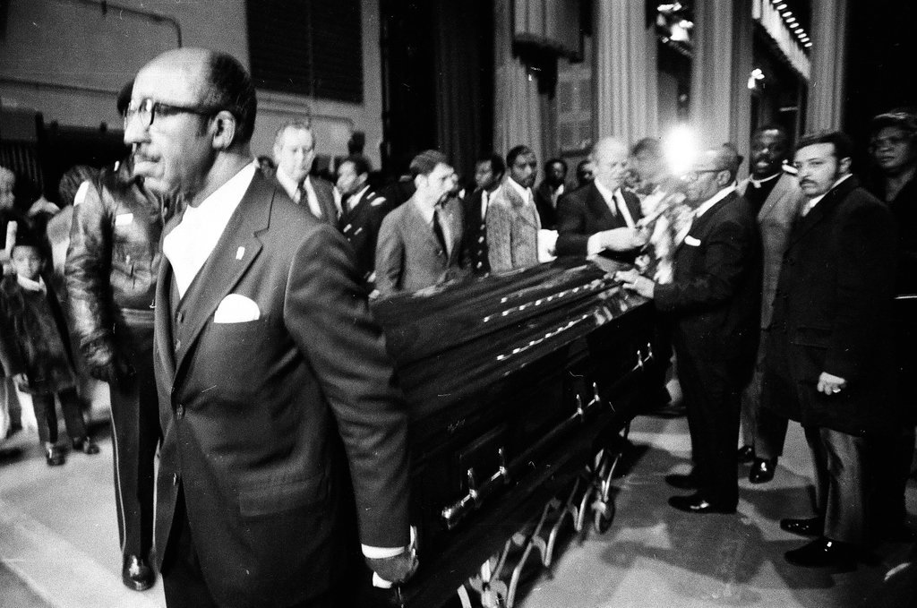 Mahalia Jackson funeral - Duane Hall for Chicago Sun-Times