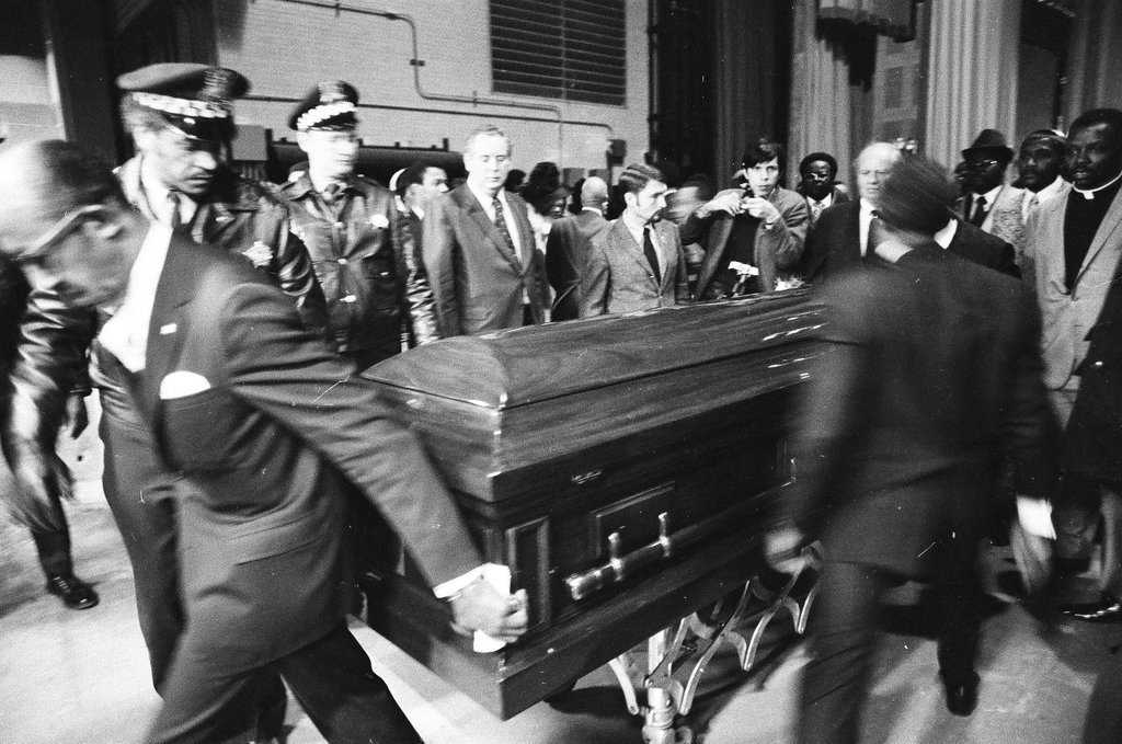 Mahalia Jackson funeral - Duane Hall for Chicago Sun-Times