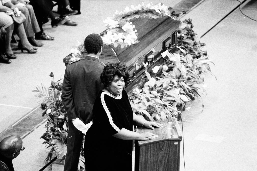 Mahalia Jackson funeral - Chicago Sun-Times