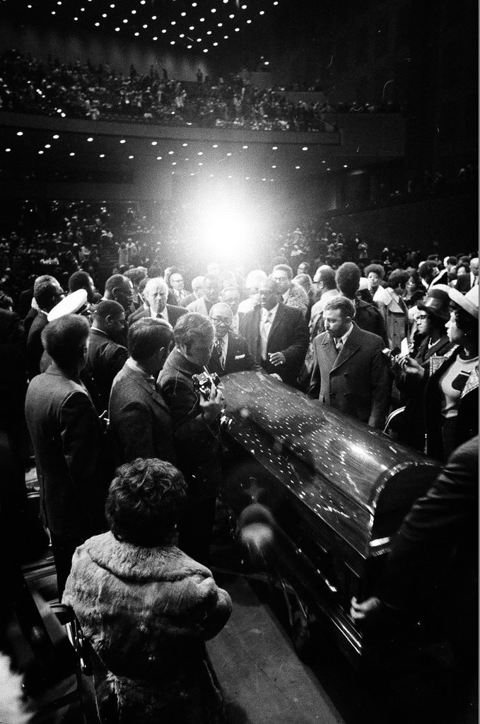 Mahalia Jackson funeral - Duane Hall for Chicago Sun-Times